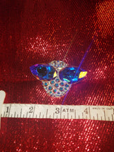 Load image into Gallery viewer, Extra Large Alien Eyes Necklace Pendant /w Swarovski Sterling Silver 925 without bail
