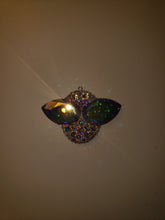 Load image into Gallery viewer, Extra Large Alien Eyes Necklace Pendant /w Swarovski Sterling Silver 925 without bail
