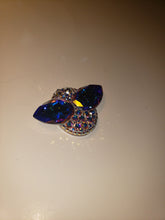 Load image into Gallery viewer, Extra Large Alien Eyes Necklace Pendant /w Swarovski Sterling Silver 925 without bail
