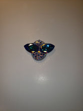 Load image into Gallery viewer, Extra Large Alien Eyes Necklace Pendant /w Swarovski Sterling Silver 925 without bail
