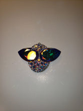 Load image into Gallery viewer, Extra Large Alien Eyes Necklace Pendant /w Swarovski Sterling Silver 925 without bail

